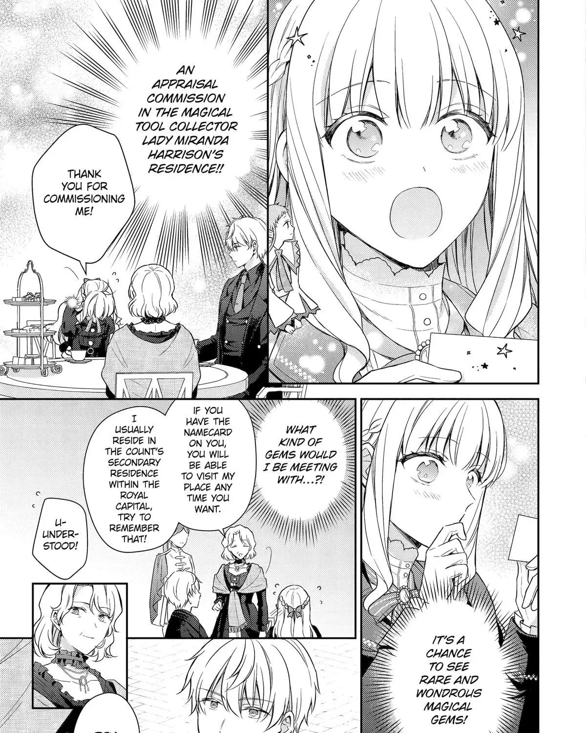 Botsuraku Reijou no Okinimesu mama ~Konyaku Haki Sareta node Houseki Kanteishi to Shite Dokuritsu Shimasu~ Chapter 10 page 73