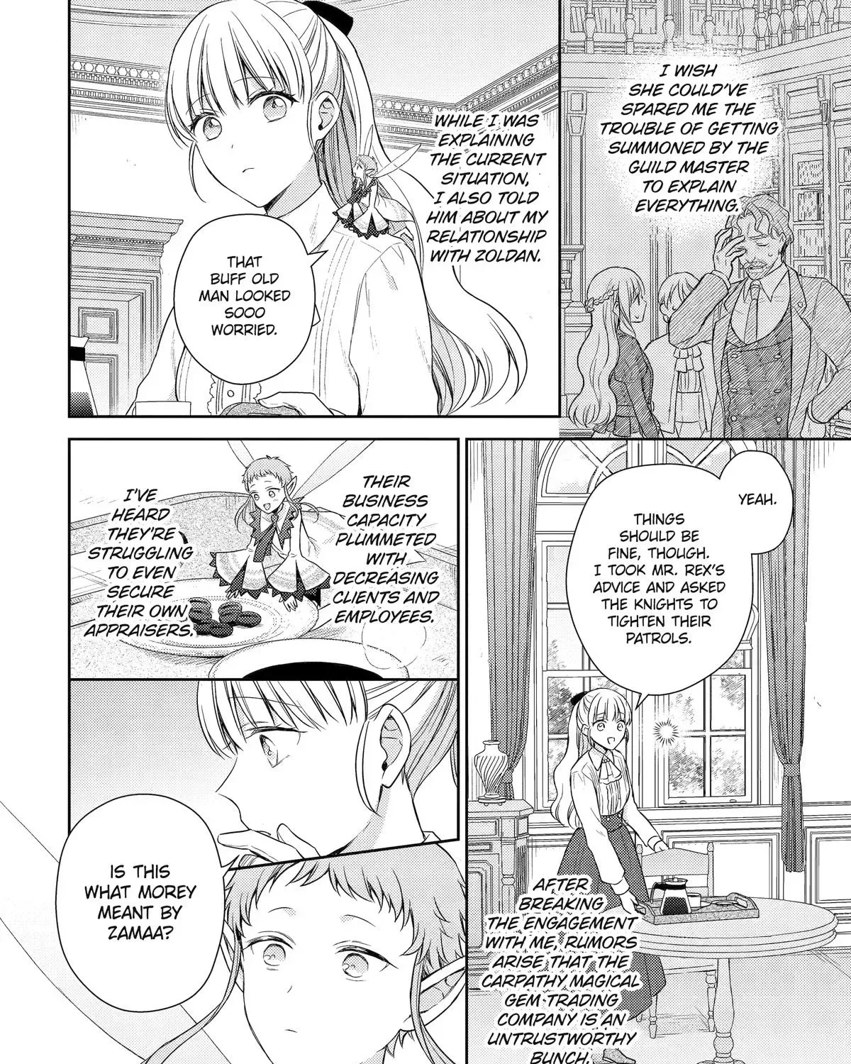 Botsuraku Reijou no Okinimesu mama ~Konyaku Haki Sareta node Houseki Kanteishi to Shite Dokuritsu Shimasu~ Chapter 11 page 31