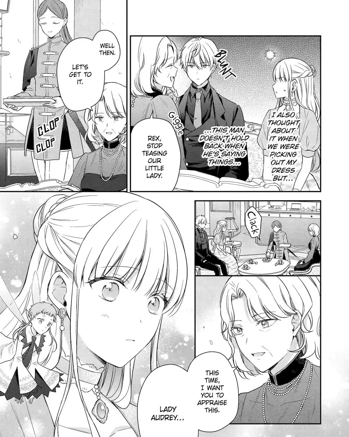 Botsuraku Reijou no Okinimesu mama ~Konyaku Haki Sareta node Houseki Kanteishi to Shite Dokuritsu Shimasu~ Chapter 11 page 73