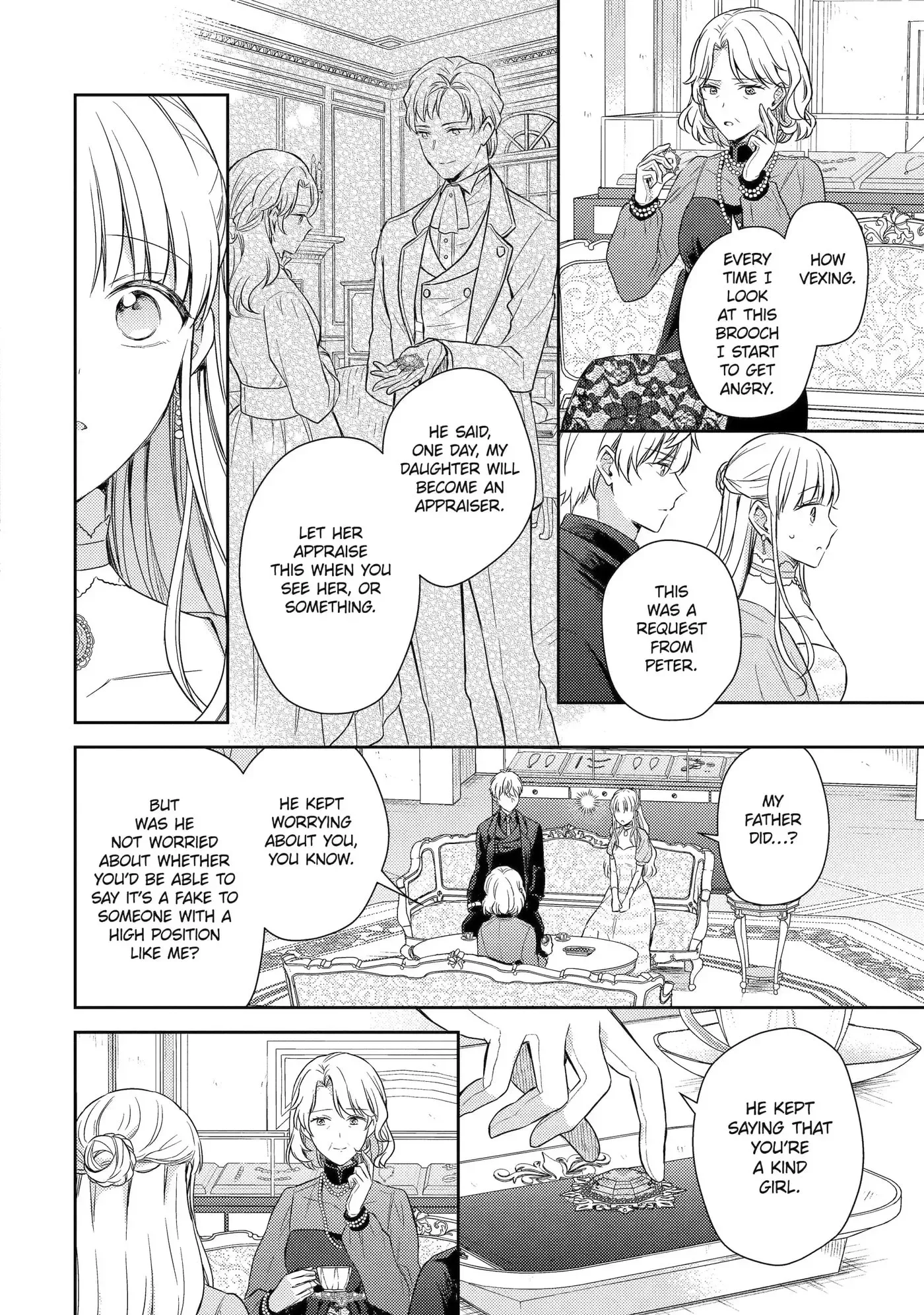 Botsuraku Reijou no Okinimesu mama ~Konyaku Haki Sareta node Houseki Kanteishi to Shite Dokuritsu Shimasu~ Chapter 12.1 page 10