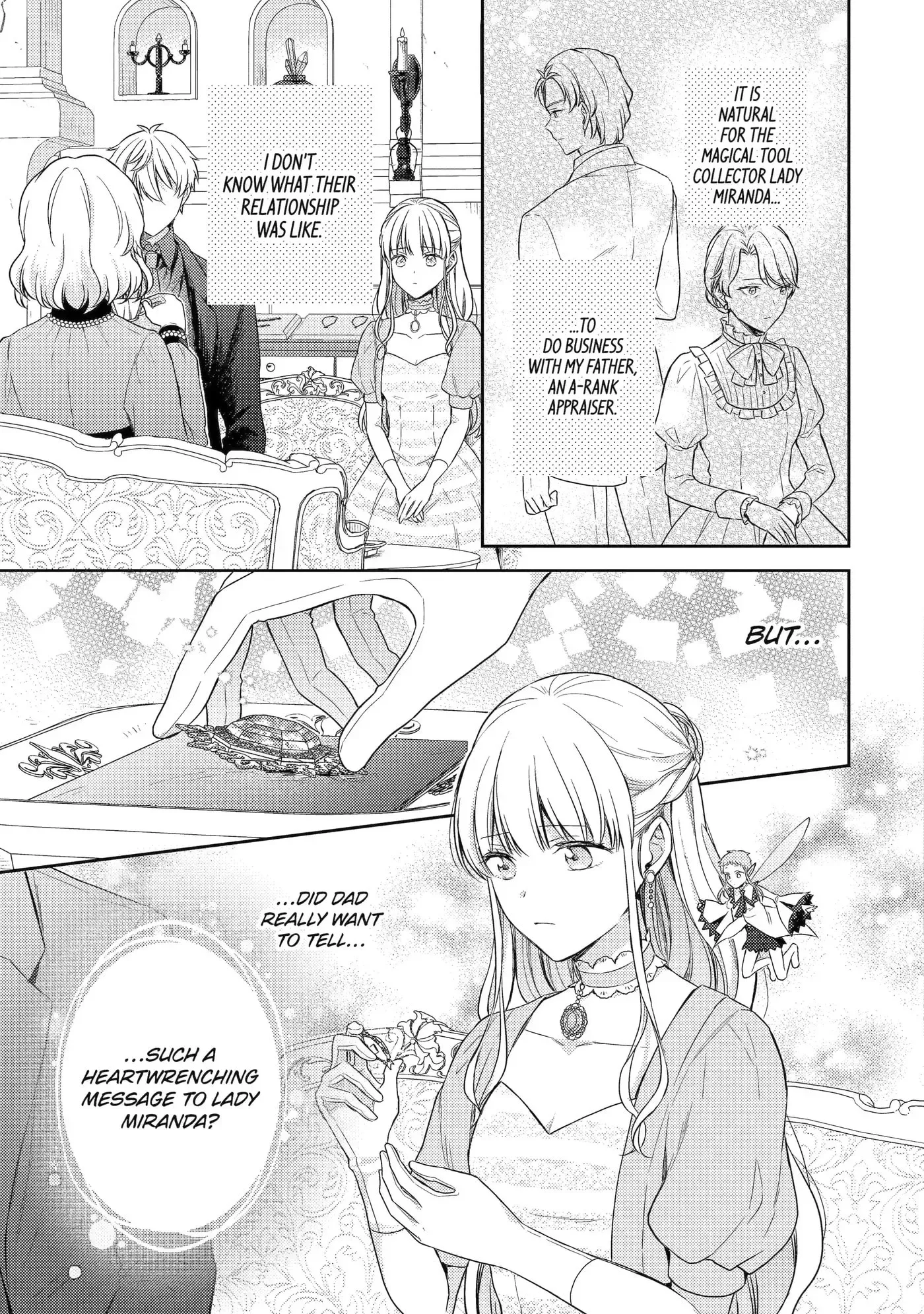 Botsuraku Reijou no Okinimesu mama ~Konyaku Haki Sareta node Houseki Kanteishi to Shite Dokuritsu Shimasu~ Chapter 12.1 page 15