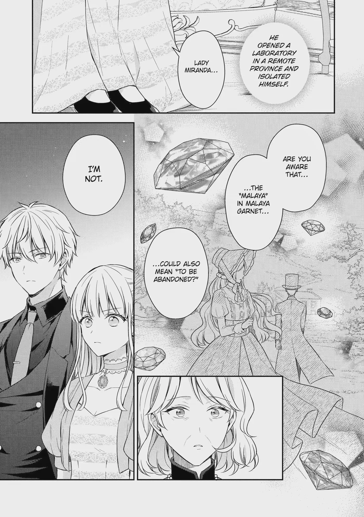 Botsuraku Reijou no Okinimesu mama ~Konyaku Haki Sareta node Houseki Kanteishi to Shite Dokuritsu Shimasu~ Chapter 12.2 page 3