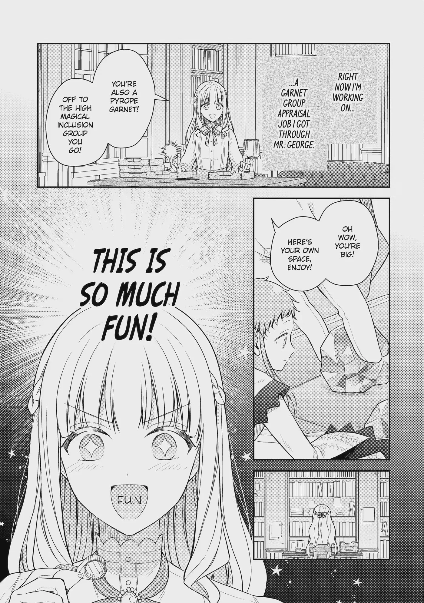 Botsuraku Reijou no Okinimesu mama ~Konyaku Haki Sareta node Houseki Kanteishi to Shite Dokuritsu Shimasu~ Chapter 12.3 page 2