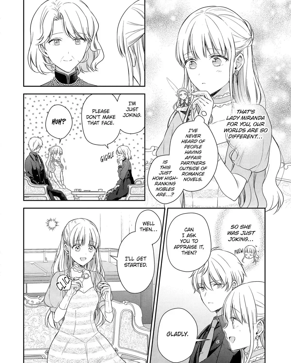 Botsuraku Reijou no Okinimesu mama ~Konyaku Haki Sareta node Houseki Kanteishi to Shite Dokuritsu Shimasu~ Chapter 12 page 3