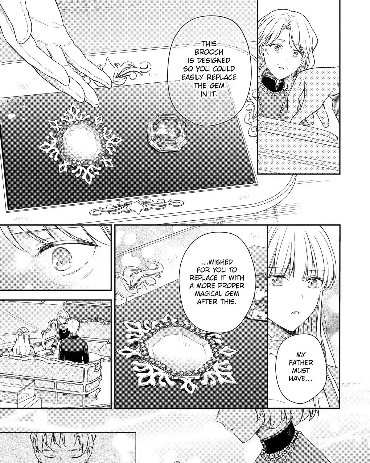 Botsuraku Reijou no Okinimesu mama ~Konyaku Haki Sareta node Houseki Kanteishi to Shite Dokuritsu Shimasu~ Chapter 12 page 45
