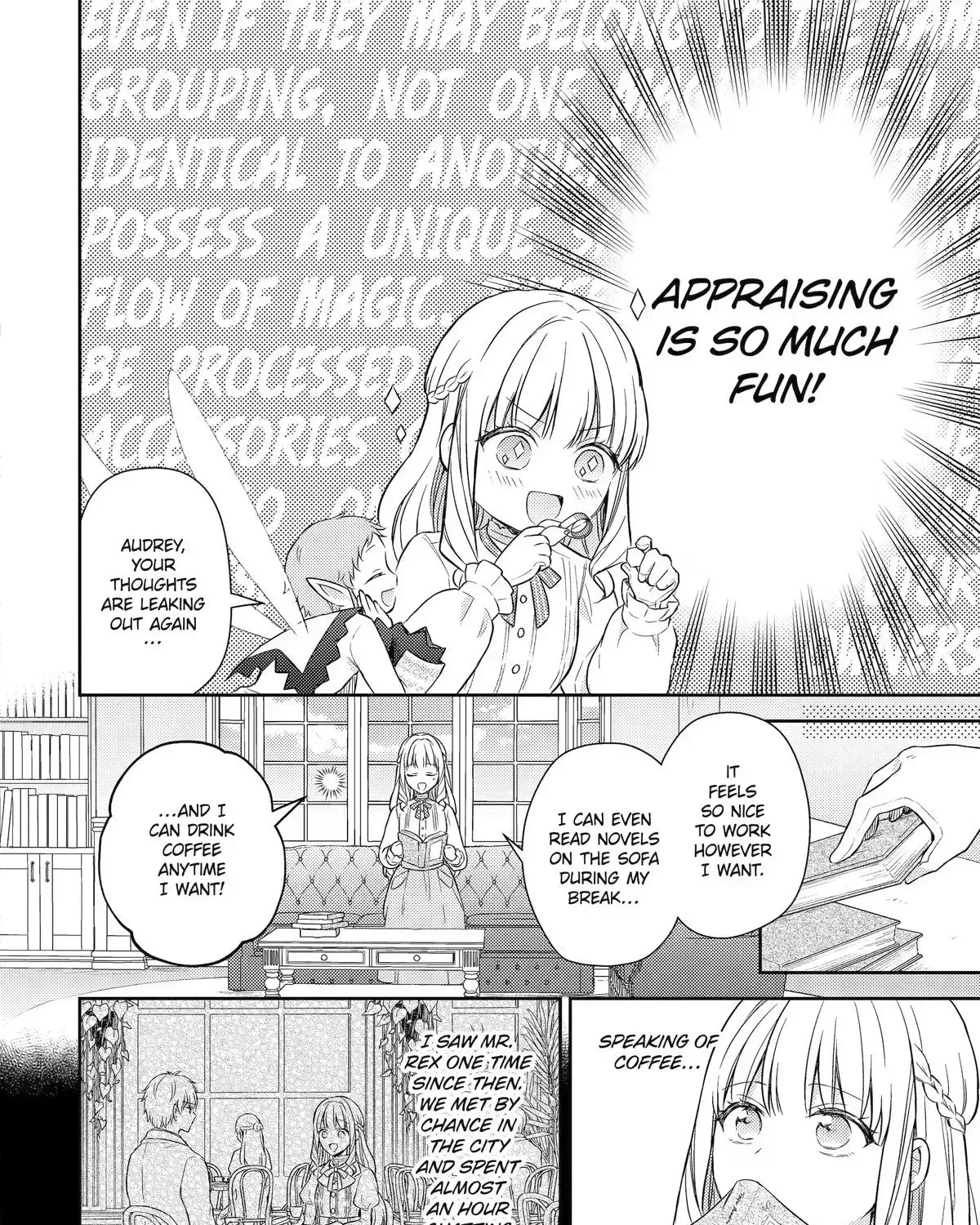 Botsuraku Reijou no Okinimesu mama ~Konyaku Haki Sareta node Houseki Kanteishi to Shite Dokuritsu Shimasu~ Chapter 12 page 63