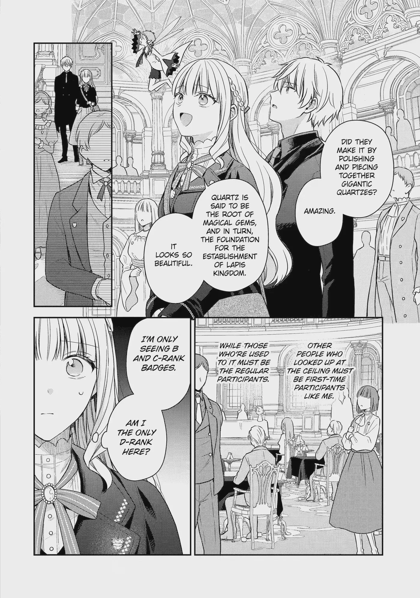 Botsuraku Reijou no Okinimesu mama ~Konyaku Haki Sareta node Houseki Kanteishi to Shite Dokuritsu Shimasu~ Chapter 13.1 page 2