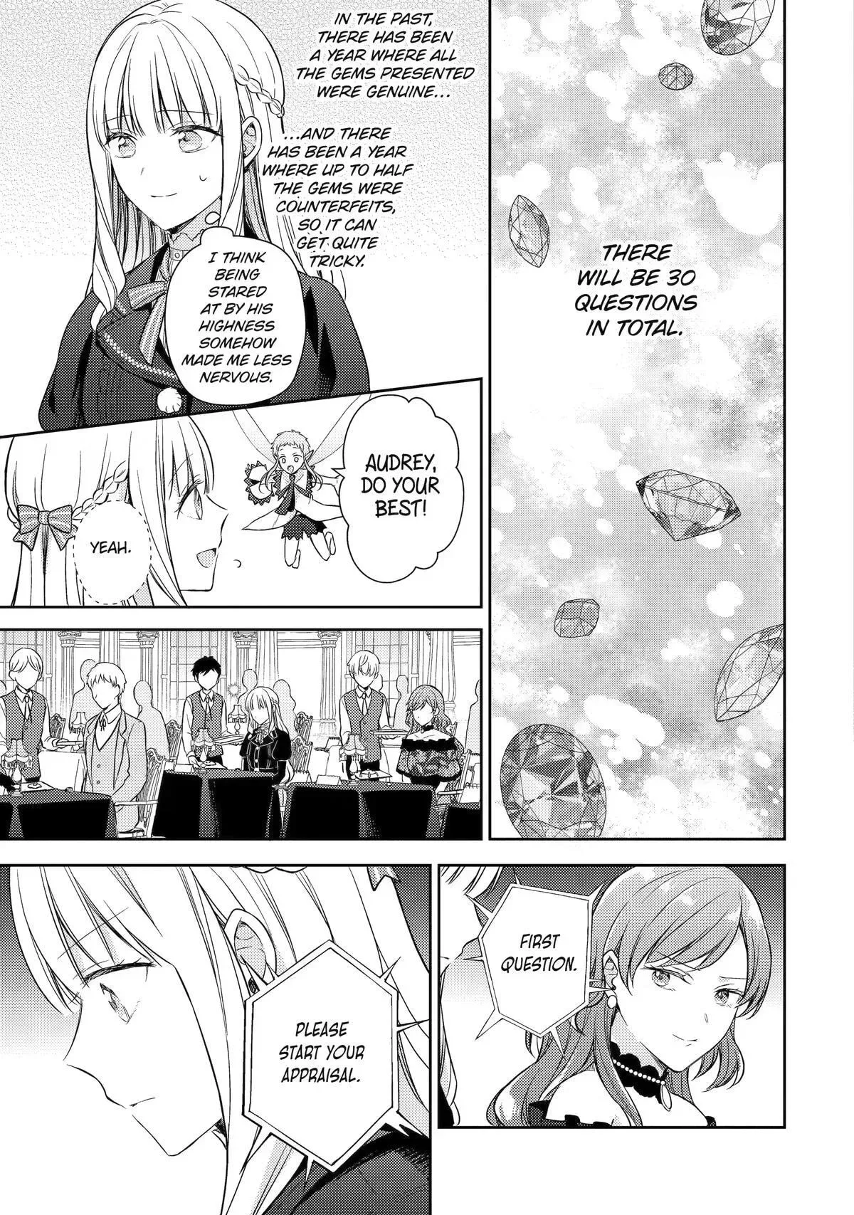 Botsuraku Reijou no Okinimesu mama ~Konyaku Haki Sareta node Houseki Kanteishi to Shite Dokuritsu Shimasu~ Chapter 13 page 17