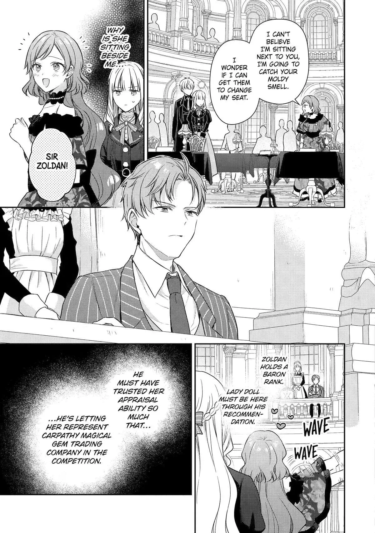 Botsuraku Reijou no Okinimesu mama ~Konyaku Haki Sareta node Houseki Kanteishi to Shite Dokuritsu Shimasu~ Chapter 13 page 7