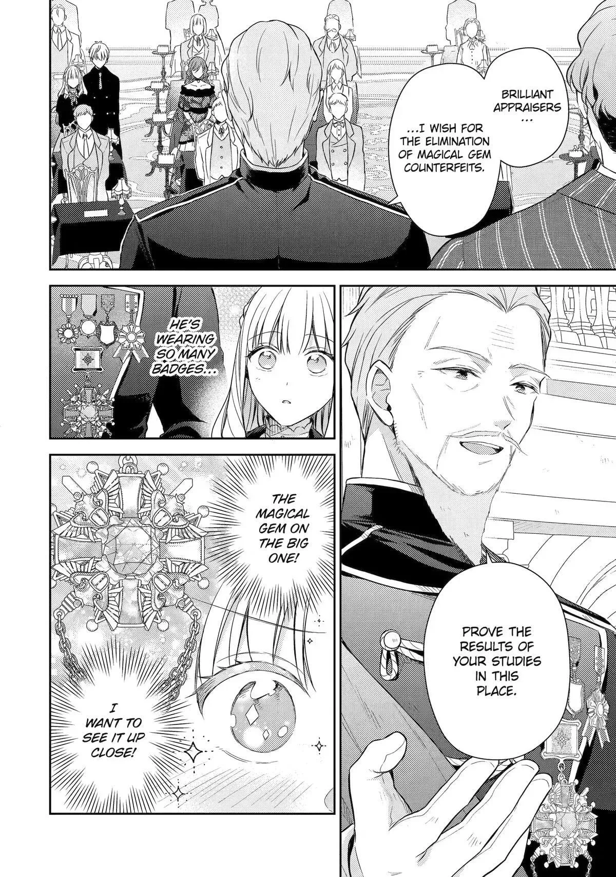Botsuraku Reijou no Okinimesu mama ~Konyaku Haki Sareta node Houseki Kanteishi to Shite Dokuritsu Shimasu~ Chapter 13 page 12