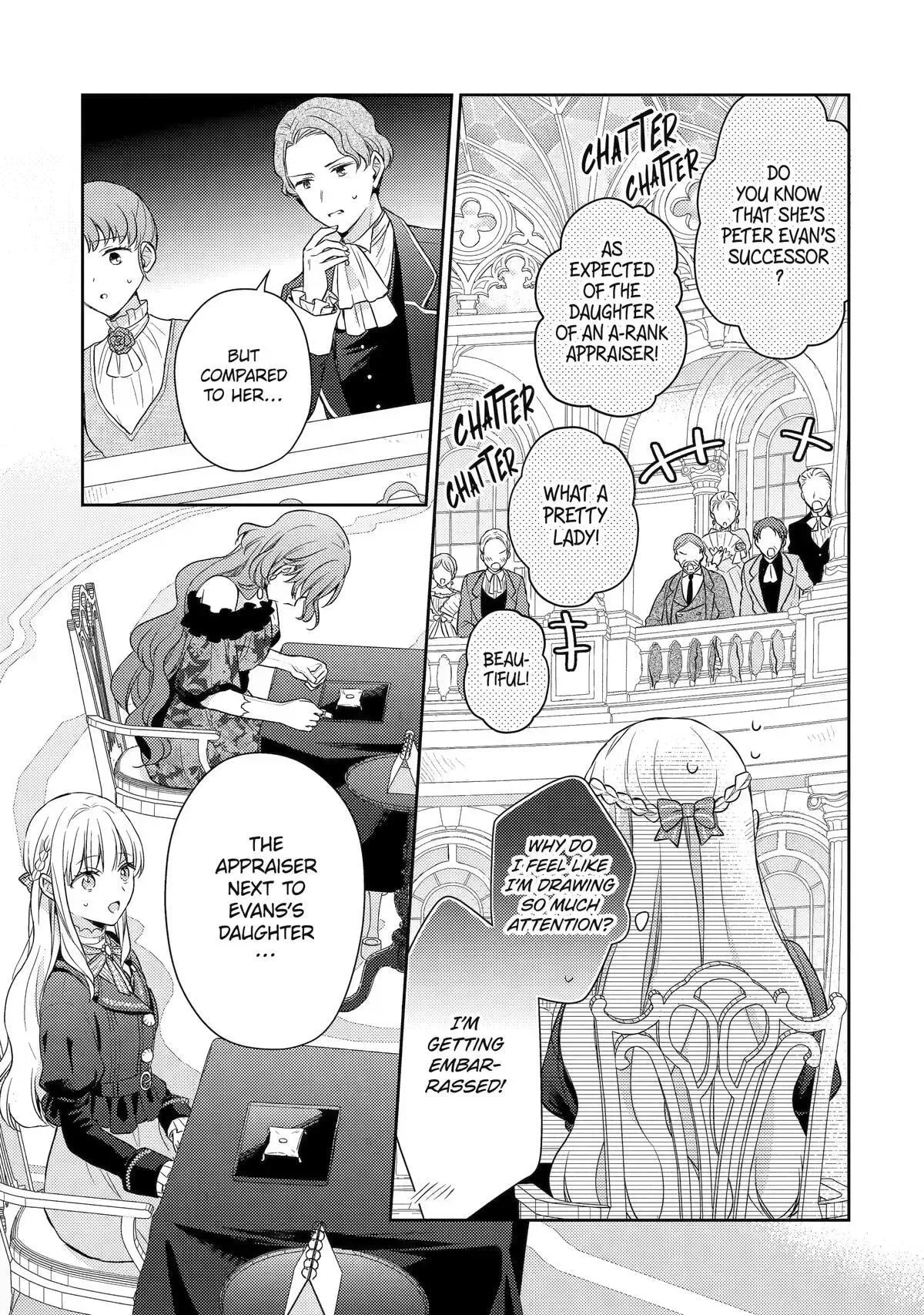 Botsuraku Reijou no Okinimesu mama ~Konyaku Haki Sareta node Houseki Kanteishi to Shite Dokuritsu Shimasu~ Chapter 13 page 23