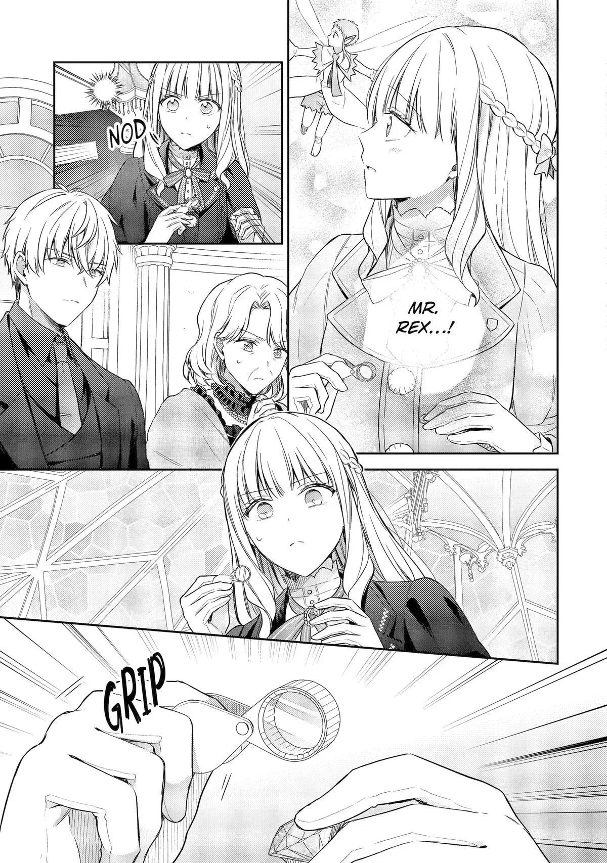 Botsuraku Reijou no Okinimesu mama ~Konyaku Haki Sareta node Houseki Kanteishi to Shite Dokuritsu Shimasu~ Chapter 13 page 31