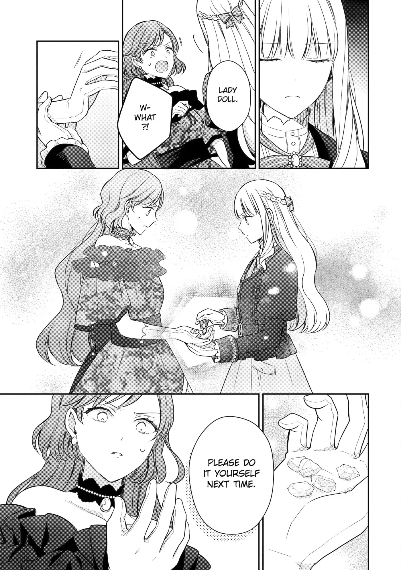 Botsuraku Reijou no Okinimesu mama ~Konyaku Haki Sareta node Houseki Kanteishi to Shite Dokuritsu Shimasu~ Chapter 14 page 13