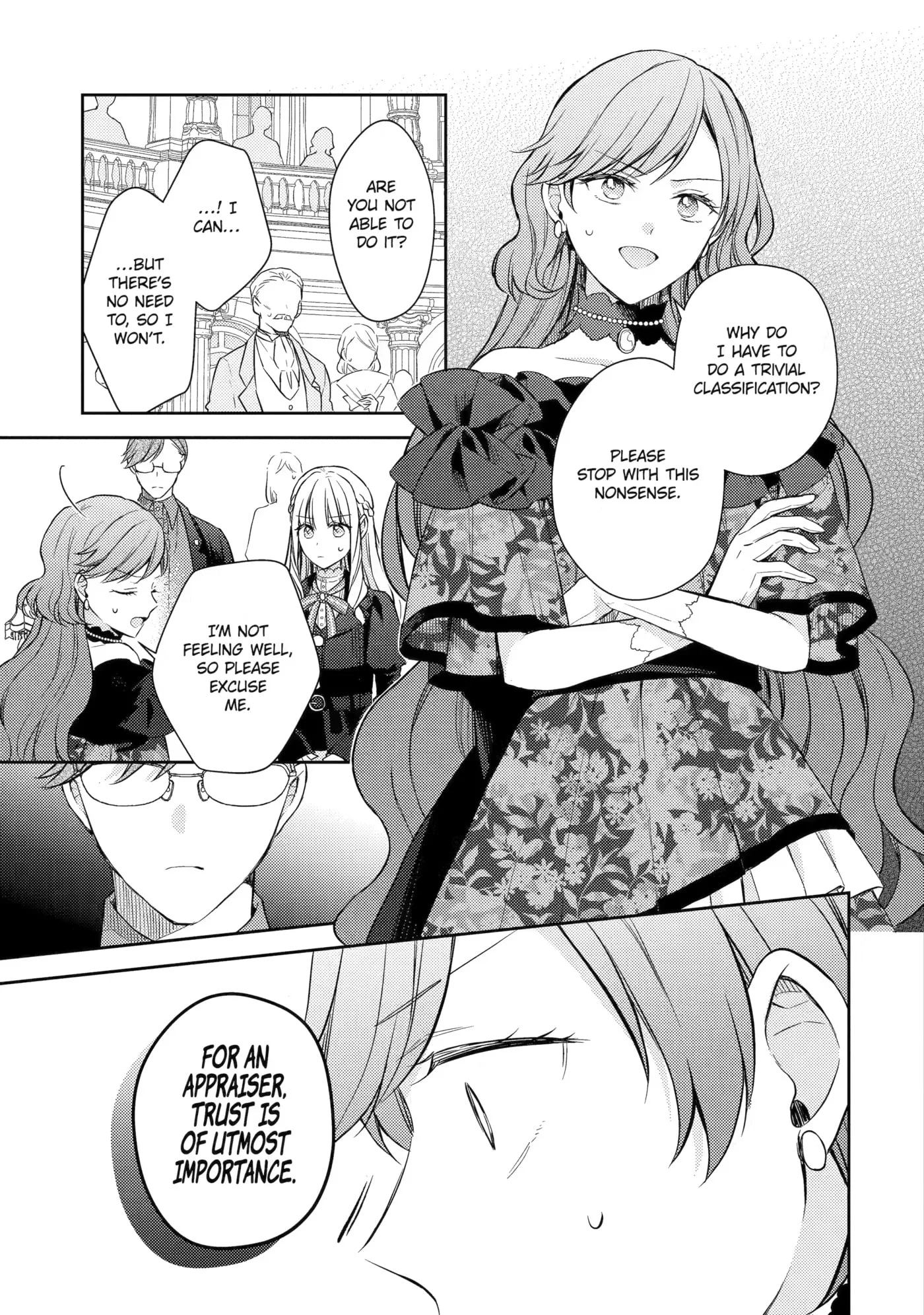 Botsuraku Reijou no Okinimesu mama ~Konyaku Haki Sareta node Houseki Kanteishi to Shite Dokuritsu Shimasu~ Chapter 14 page 3