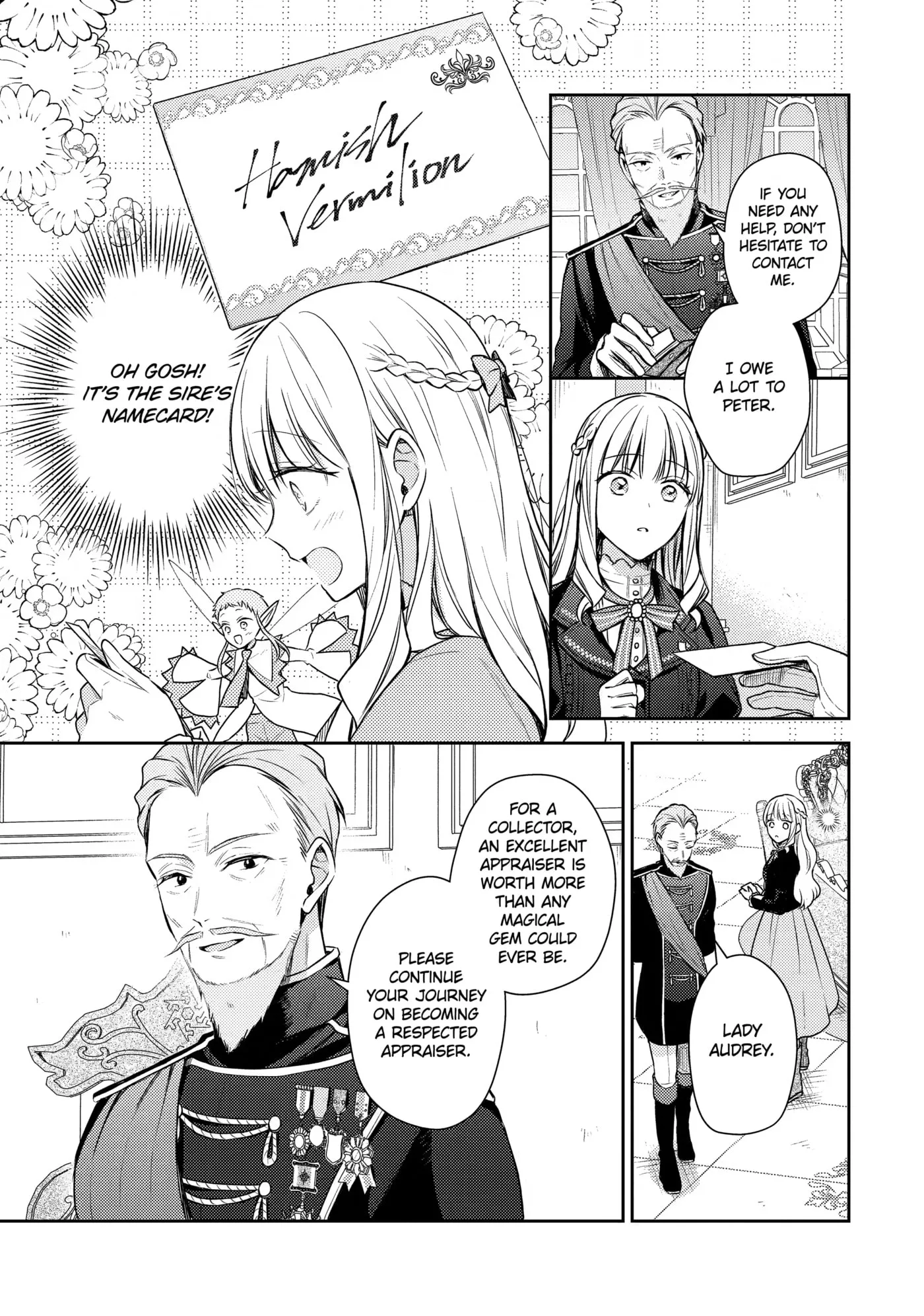 Botsuraku Reijou no Okinimesu mama ~Konyaku Haki Sareta node Houseki Kanteishi to Shite Dokuritsu Shimasu~ Chapter 14 page 52