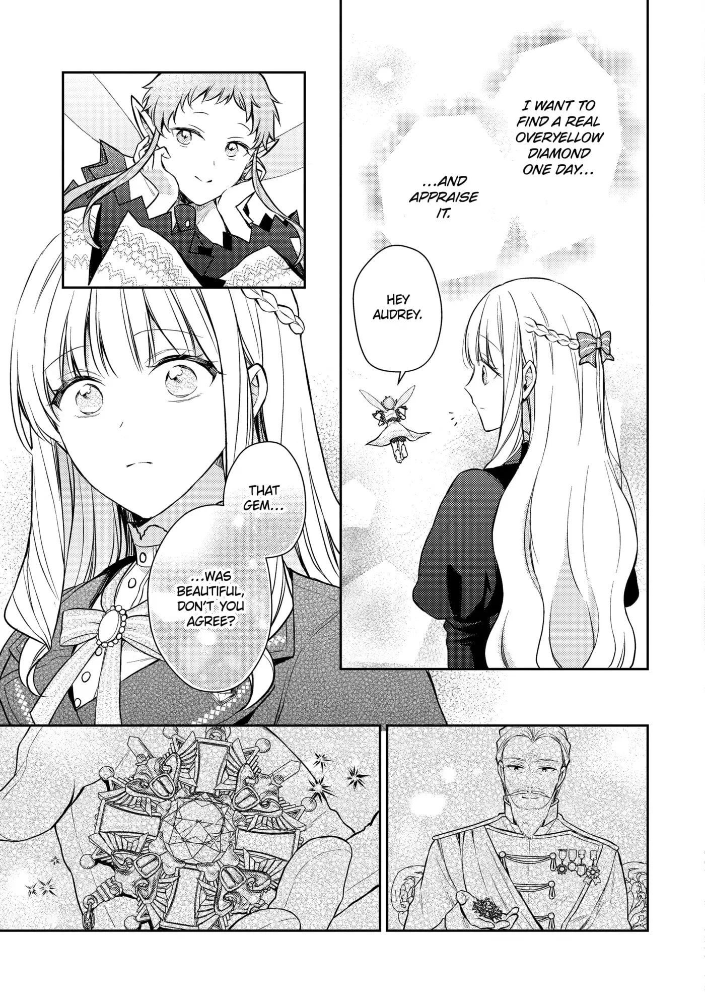 Botsuraku Reijou no Okinimesu mama ~Konyaku Haki Sareta node Houseki Kanteishi to Shite Dokuritsu Shimasu~ Chapter 14 page 57