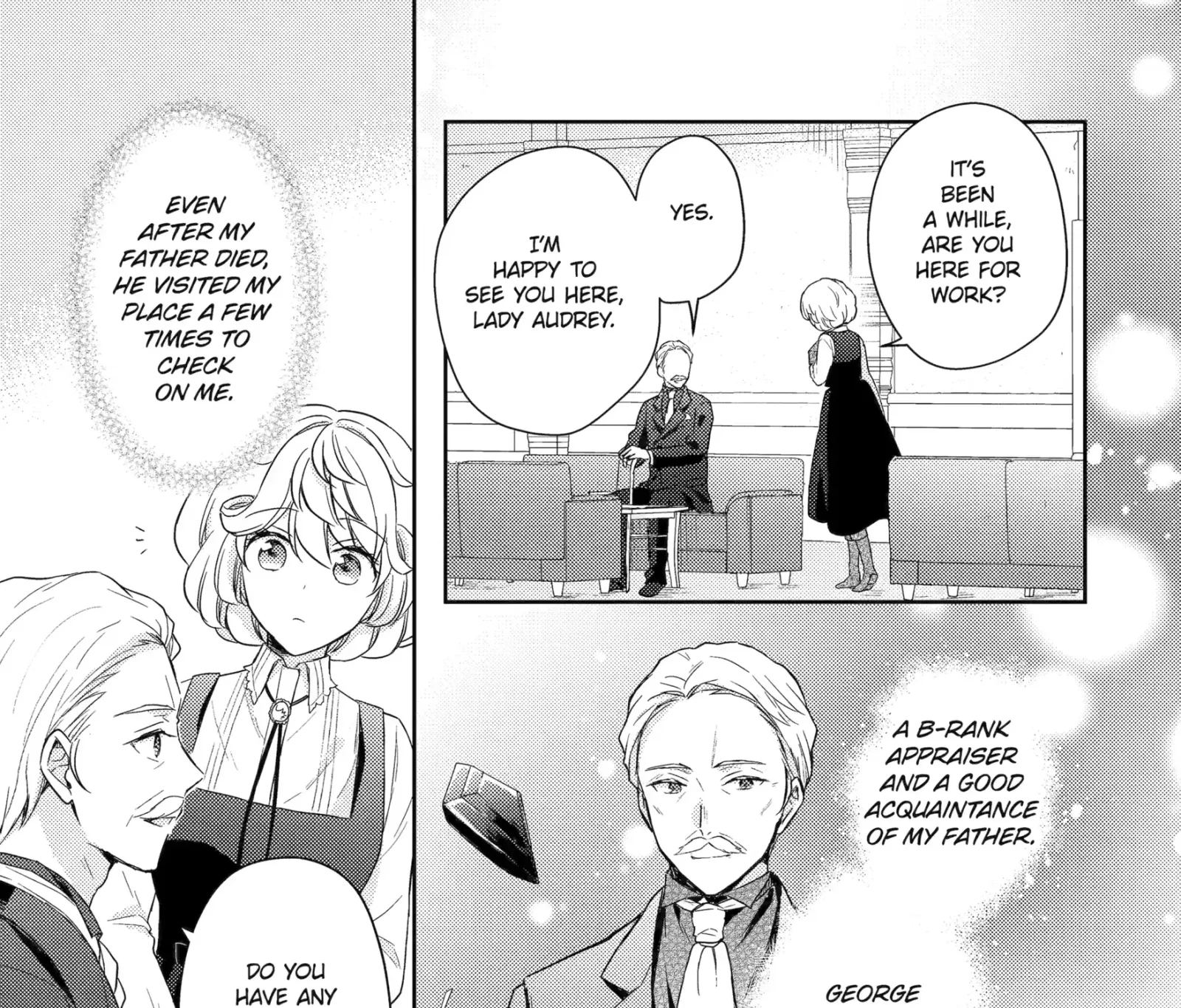 Botsuraku Reijou no Okinimesu mama ~Konyaku Haki Sareta node Houseki Kanteishi to Shite Dokuritsu Shimasu~ Chapter 3.1 page 17