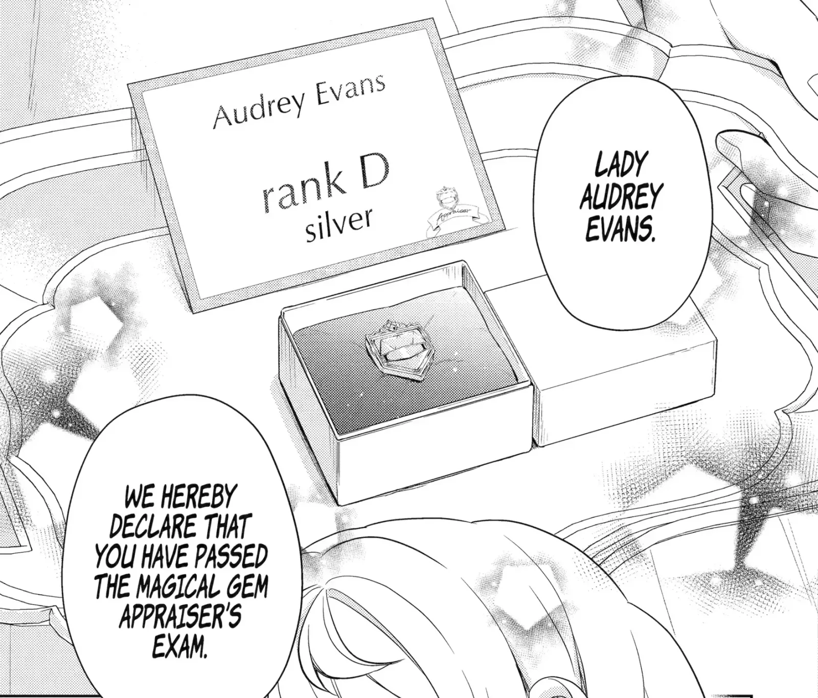Botsuraku Reijou no Okinimesu mama ~Konyaku Haki Sareta node Houseki Kanteishi to Shite Dokuritsu Shimasu~ Chapter 3.2 page 15