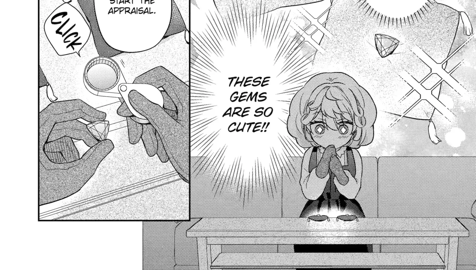 Botsuraku Reijou no Okinimesu mama ~Konyaku Haki Sareta node Houseki Kanteishi to Shite Dokuritsu Shimasu~ Chapter 3.2 page 2