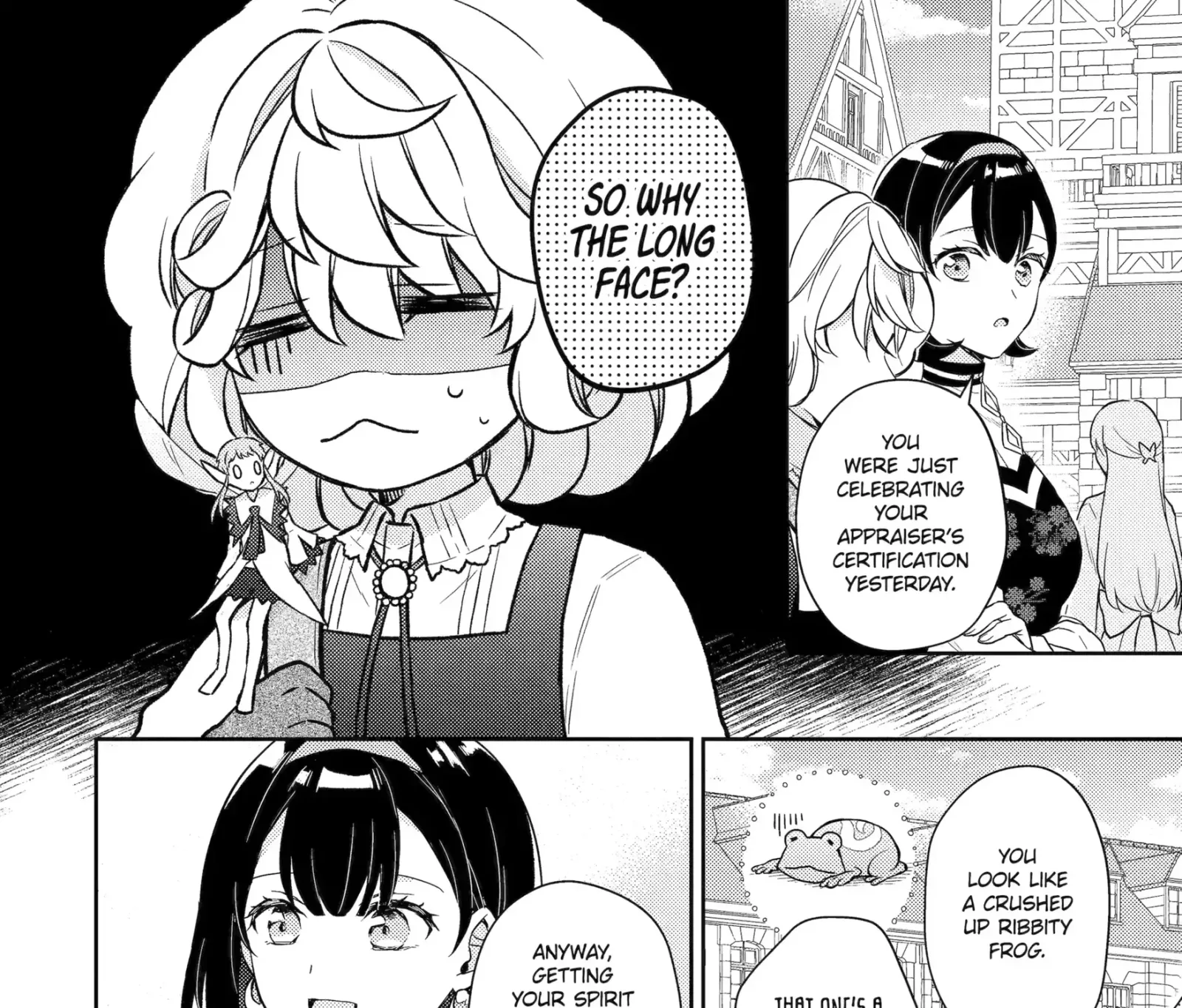 Botsuraku Reijou no Okinimesu mama ~Konyaku Haki Sareta node Houseki Kanteishi to Shite Dokuritsu Shimasu~ Chapter 3.3 page 1