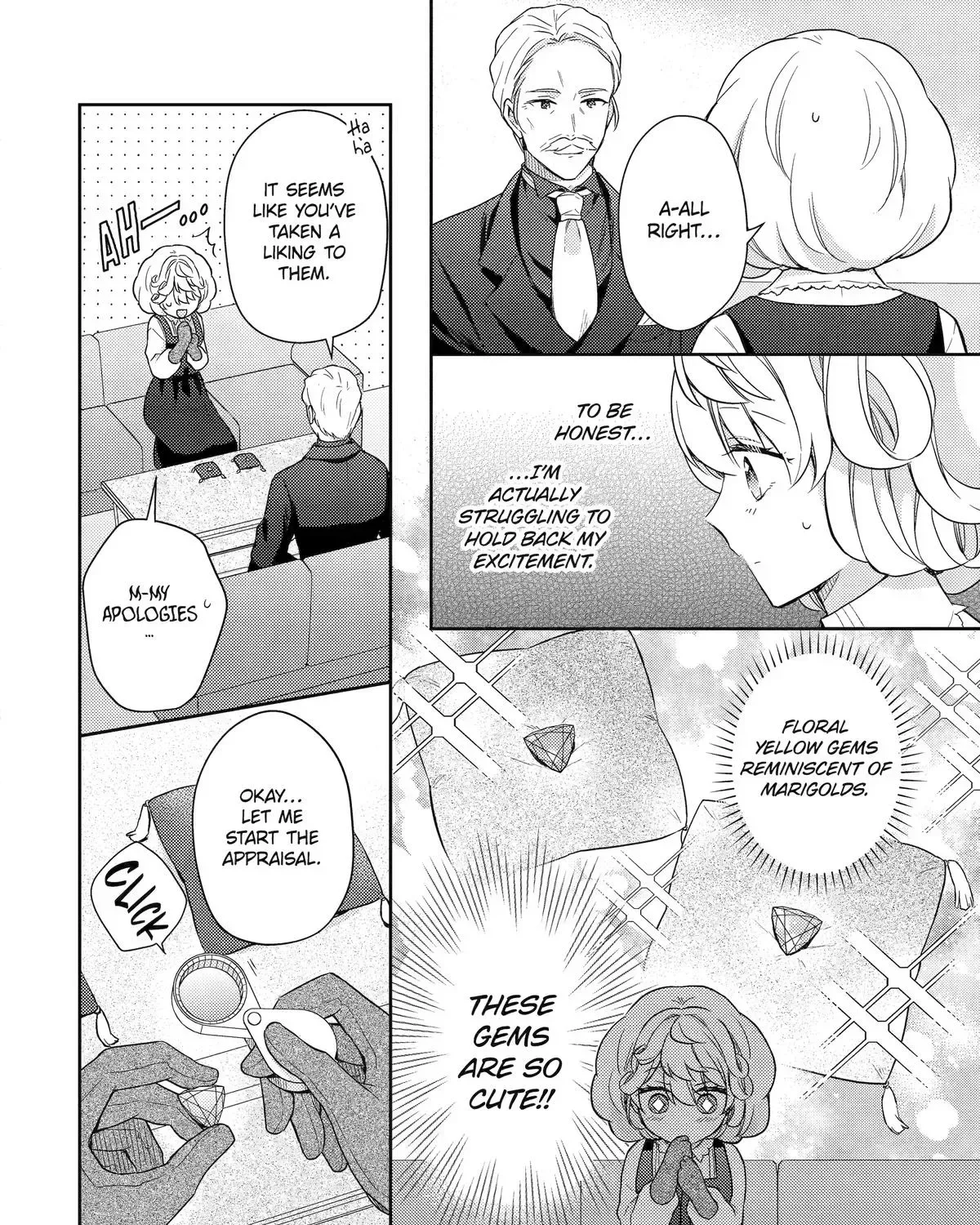 Botsuraku Reijou no Okinimesu mama ~Konyaku Haki Sareta node Houseki Kanteishi to Shite Dokuritsu Shimasu~ Chapter 3 page 27