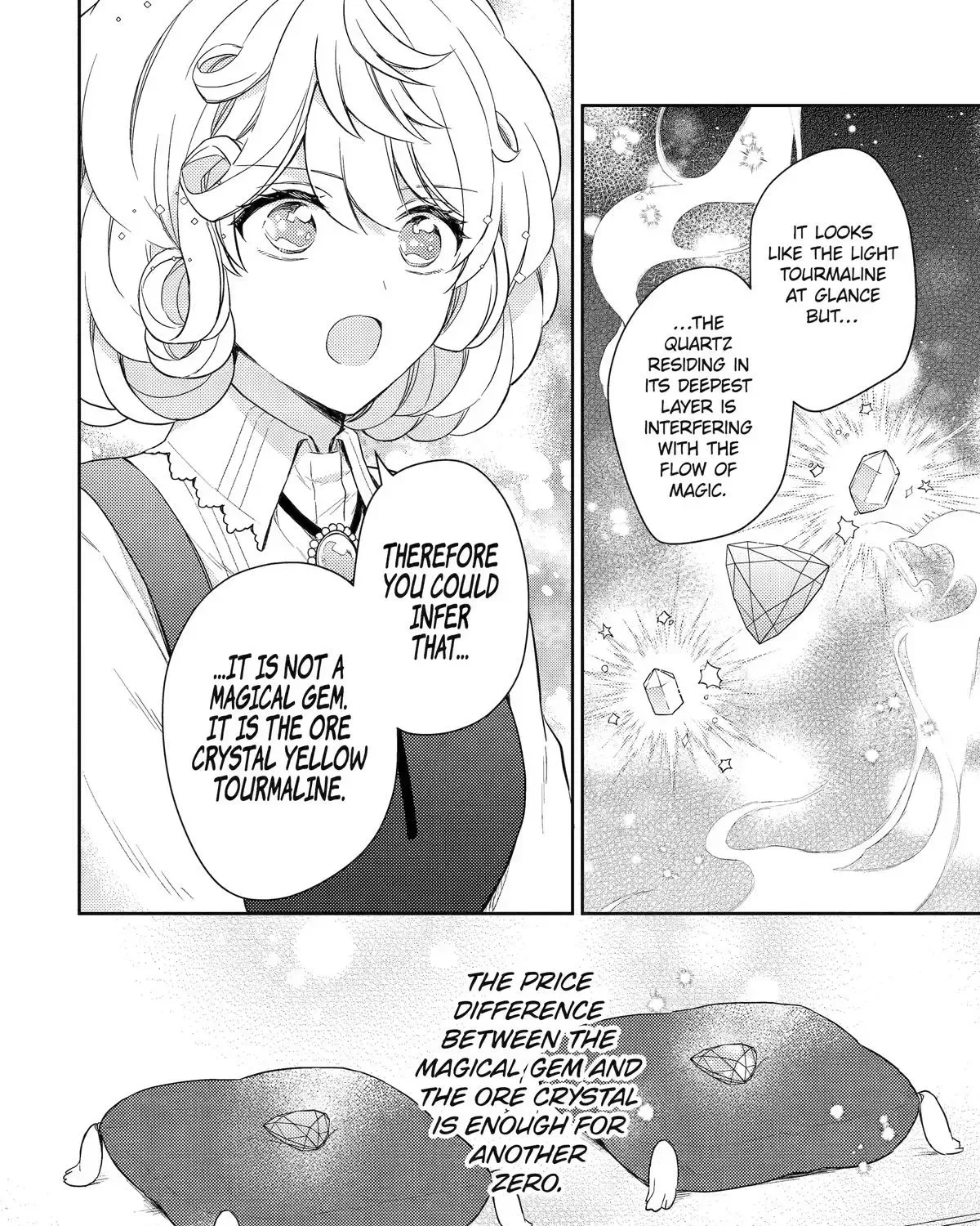 Botsuraku Reijou no Okinimesu mama ~Konyaku Haki Sareta node Houseki Kanteishi to Shite Dokuritsu Shimasu~ Chapter 3 page 35