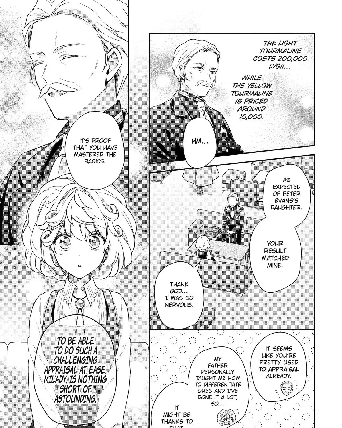 Botsuraku Reijou no Okinimesu mama ~Konyaku Haki Sareta node Houseki Kanteishi to Shite Dokuritsu Shimasu~ Chapter 3 page 37