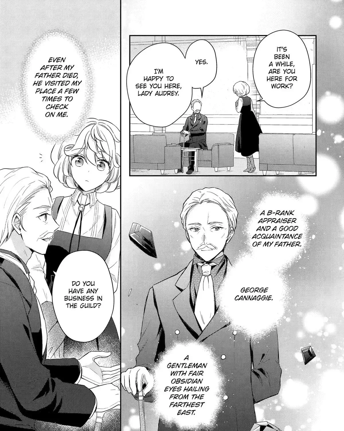 Botsuraku Reijou no Okinimesu mama ~Konyaku Haki Sareta node Houseki Kanteishi to Shite Dokuritsu Shimasu~ Chapter 3 page 17