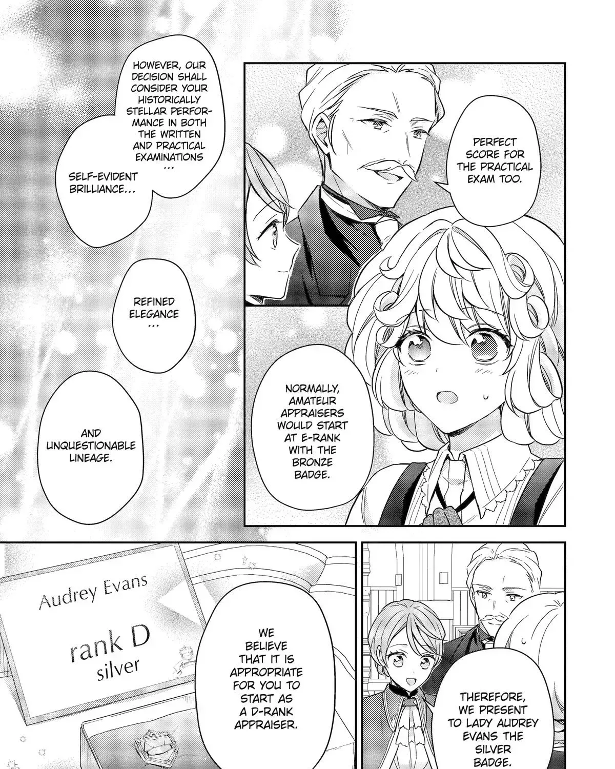 Botsuraku Reijou no Okinimesu mama ~Konyaku Haki Sareta node Houseki Kanteishi to Shite Dokuritsu Shimasu~ Chapter 3 page 45