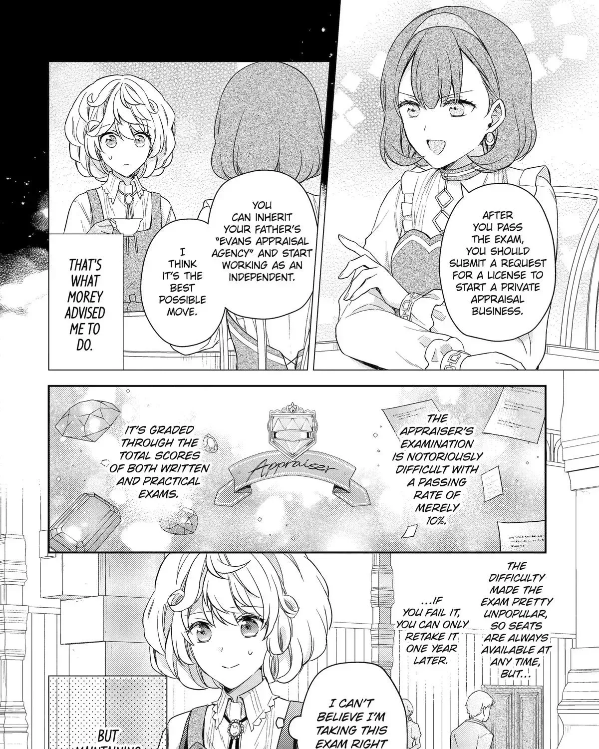 Botsuraku Reijou no Okinimesu mama ~Konyaku Haki Sareta node Houseki Kanteishi to Shite Dokuritsu Shimasu~ Chapter 3 page 3