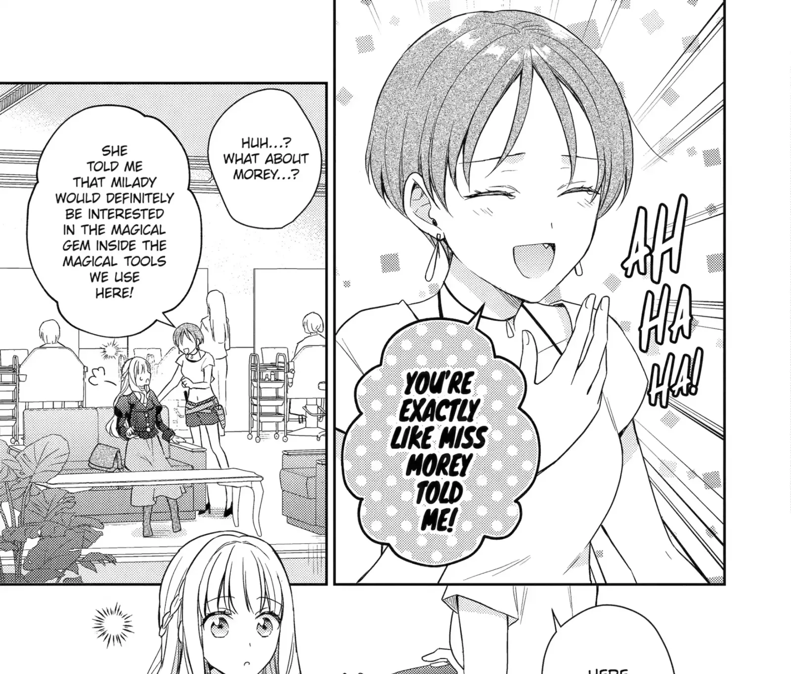 Botsuraku Reijou no Okinimesu mama ~Konyaku Haki Sareta node Houseki Kanteishi to Shite Dokuritsu Shimasu~ Chapter 4.4 page 1