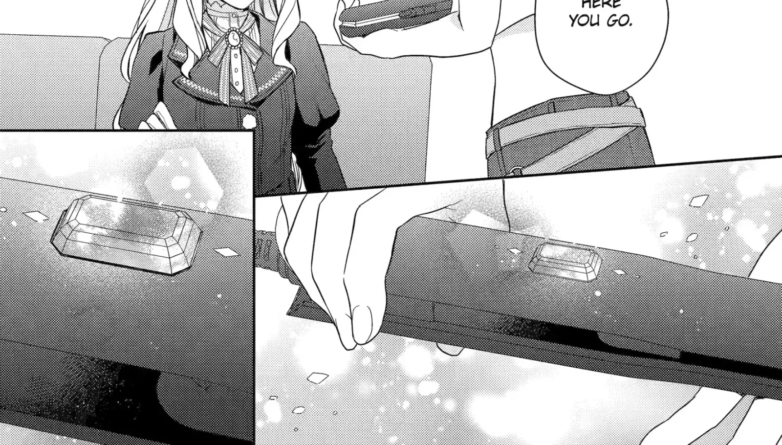 Botsuraku Reijou no Okinimesu mama ~Konyaku Haki Sareta node Houseki Kanteishi to Shite Dokuritsu Shimasu~ Chapter 4.4 page 2