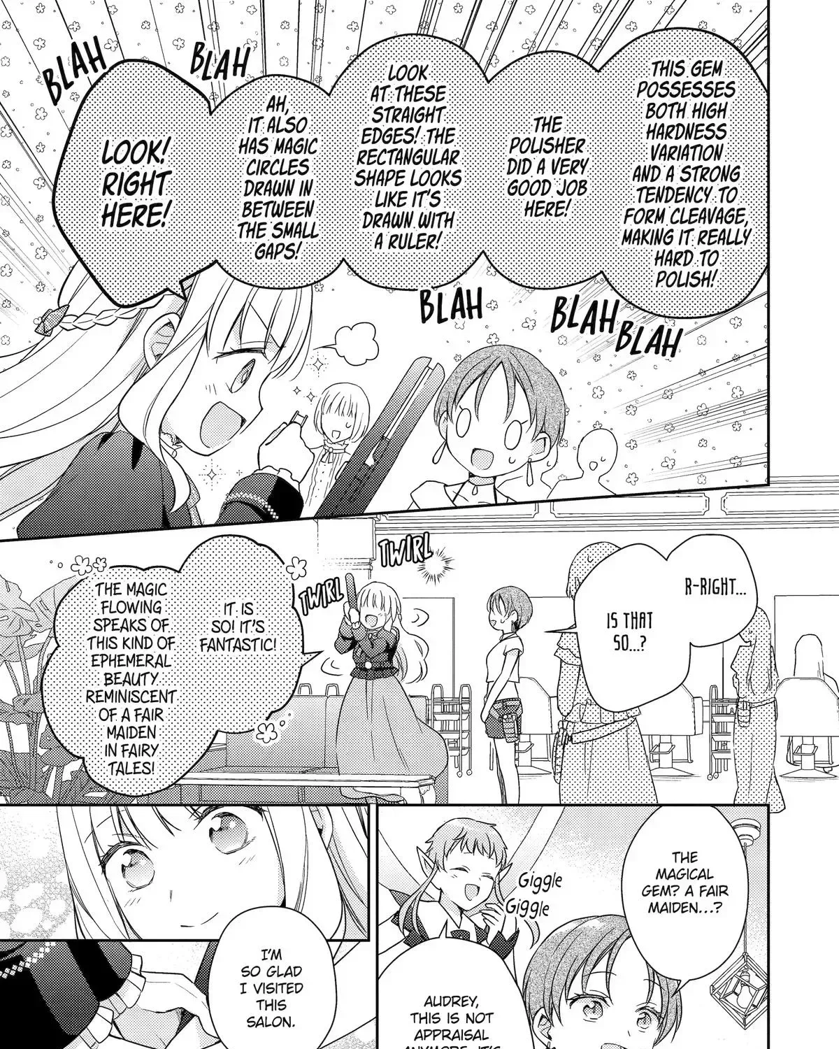 Botsuraku Reijou no Okinimesu mama ~Konyaku Haki Sareta node Houseki Kanteishi to Shite Dokuritsu Shimasu~ Chapter 4 page 63