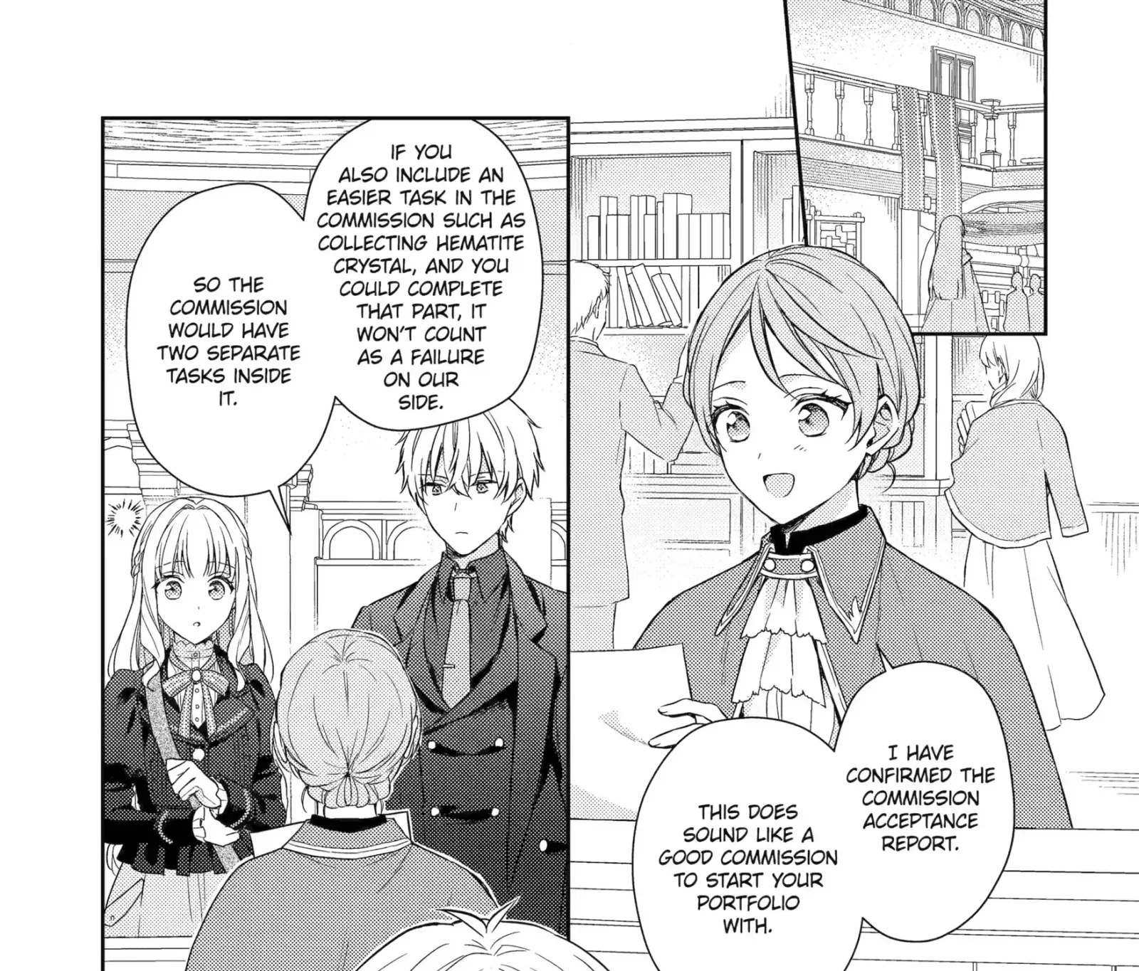 Botsuraku Reijou no Okinimesu mama ~Konyaku Haki Sareta node Houseki Kanteishi to Shite Dokuritsu Shimasu~ Chapter 6.3 page 1