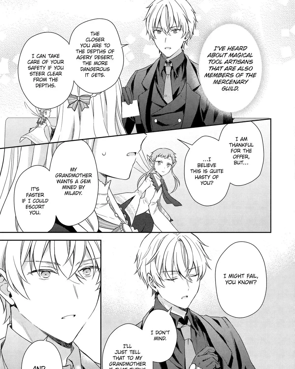 Botsuraku Reijou no Okinimesu mama ~Konyaku Haki Sareta node Houseki Kanteishi to Shite Dokuritsu Shimasu~ Chapter 6 page 41
