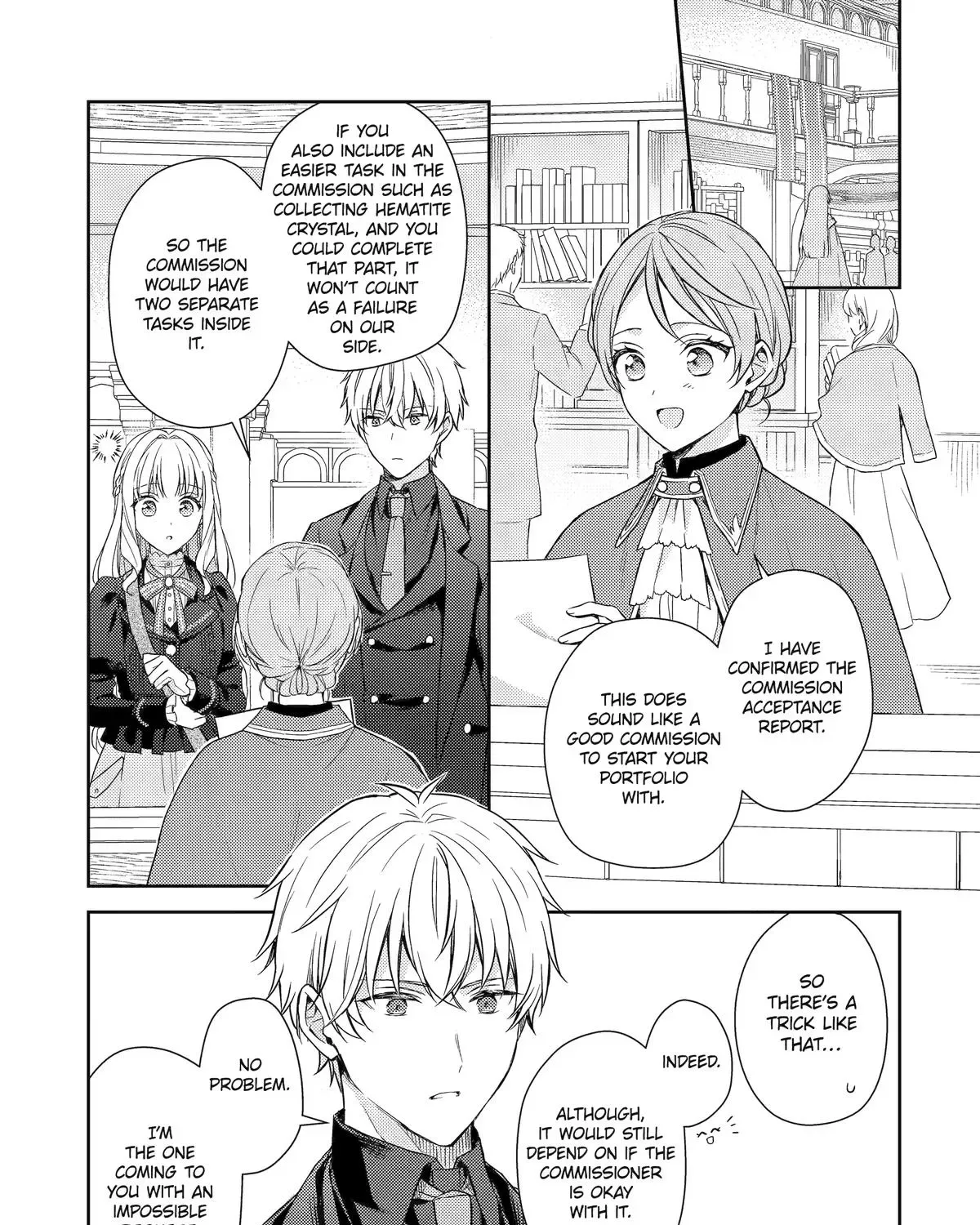 Botsuraku Reijou no Okinimesu mama ~Konyaku Haki Sareta node Houseki Kanteishi to Shite Dokuritsu Shimasu~ Chapter 6 page 49