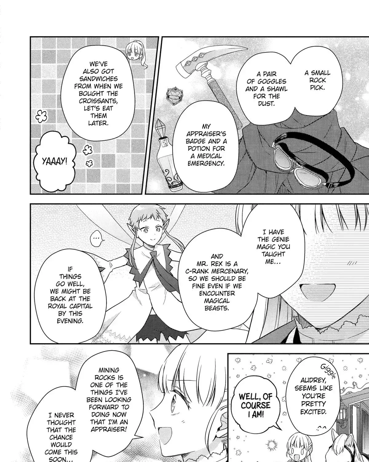 Botsuraku Reijou no Okinimesu mama ~Konyaku Haki Sareta node Houseki Kanteishi to Shite Dokuritsu Shimasu~ Chapter 6 page 59