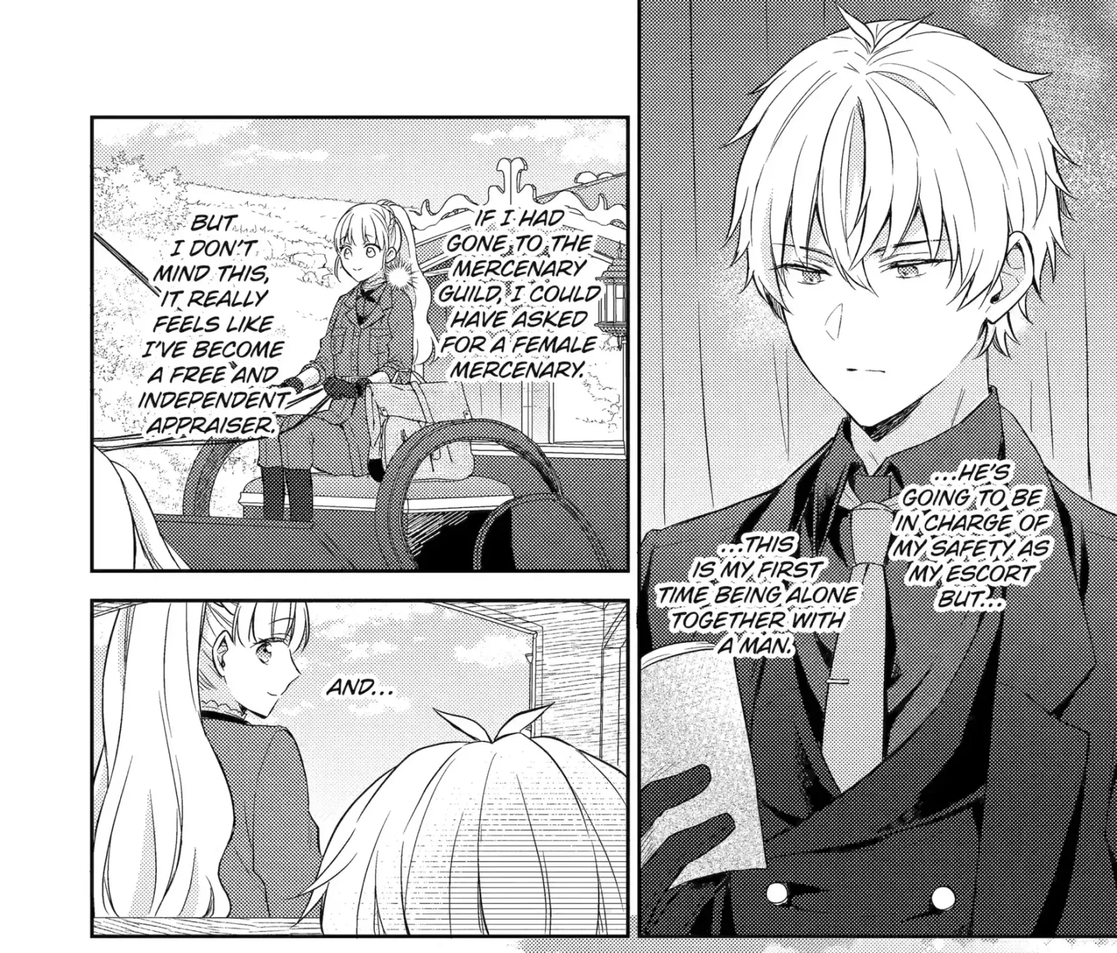 Botsuraku Reijou no Okinimesu mama ~Konyaku Haki Sareta node Houseki Kanteishi to Shite Dokuritsu Shimasu~ Chapter 7.1 page 3