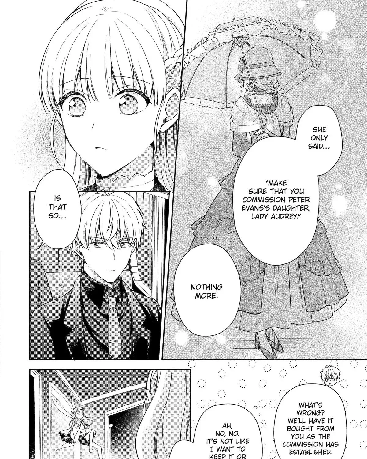 Botsuraku Reijou no Okinimesu mama ~Konyaku Haki Sareta node Houseki Kanteishi to Shite Dokuritsu Shimasu~ Chapter 8 page 57