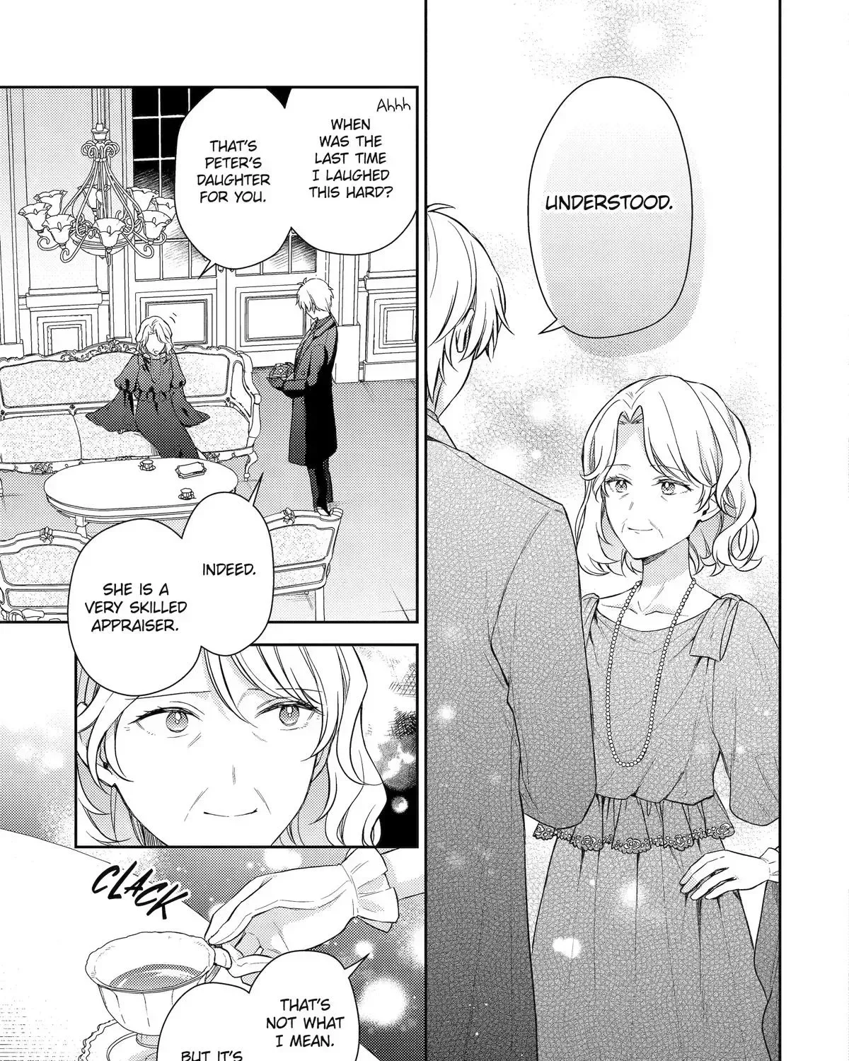 Botsuraku Reijou no Okinimesu mama ~Konyaku Haki Sareta node Houseki Kanteishi to Shite Dokuritsu Shimasu~ Chapter 8 page 87