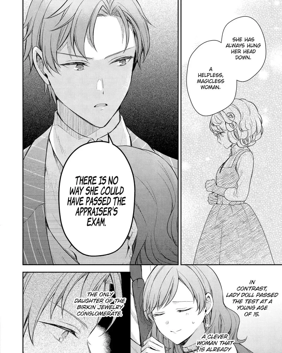 Botsuraku Reijou no Okinimesu mama ~Konyaku Haki Sareta node Houseki Kanteishi to Shite Dokuritsu Shimasu~ Chapter 9 page 55