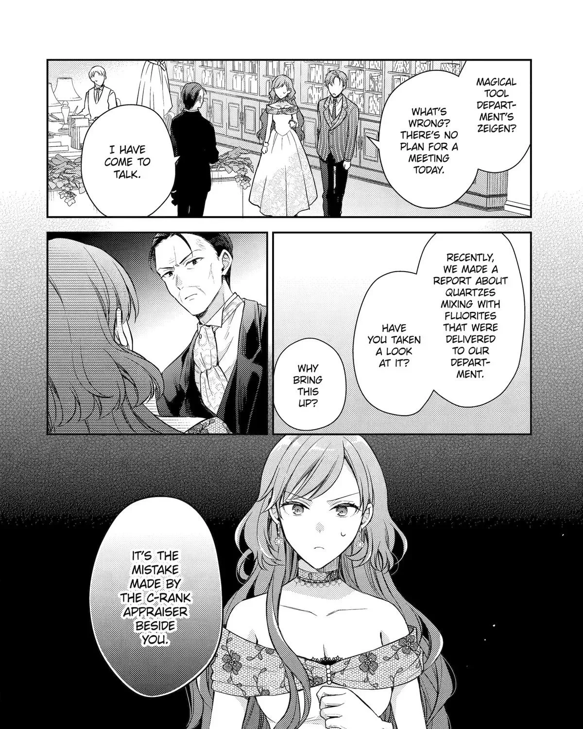 Botsuraku Reijou no Okinimesu mama ~Konyaku Haki Sareta node Houseki Kanteishi to Shite Dokuritsu Shimasu~ Chapter 9 page 59
