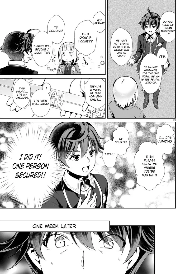 Botsuraku Youtei Nanode, Kajishokunin wo Mezasu Chapter 1 page 25