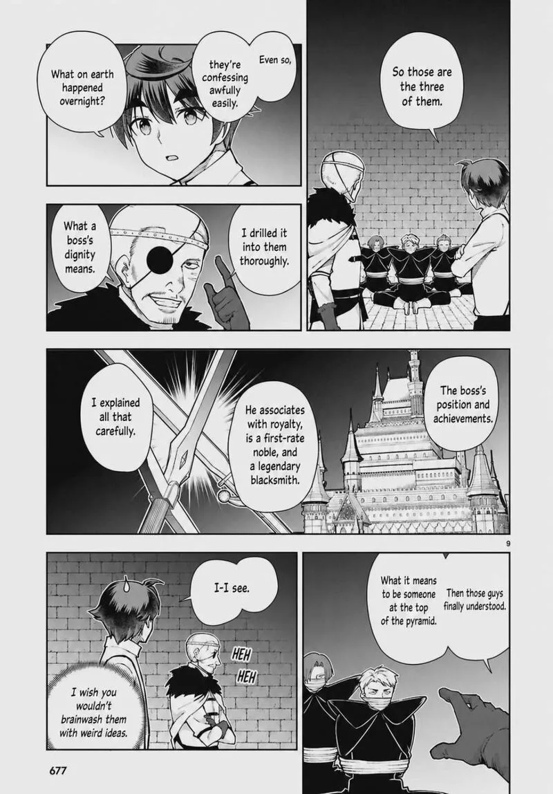 Botsuraku Youtei Nanode, Kajishokunin wo Mezasu Chapter 101 page 9