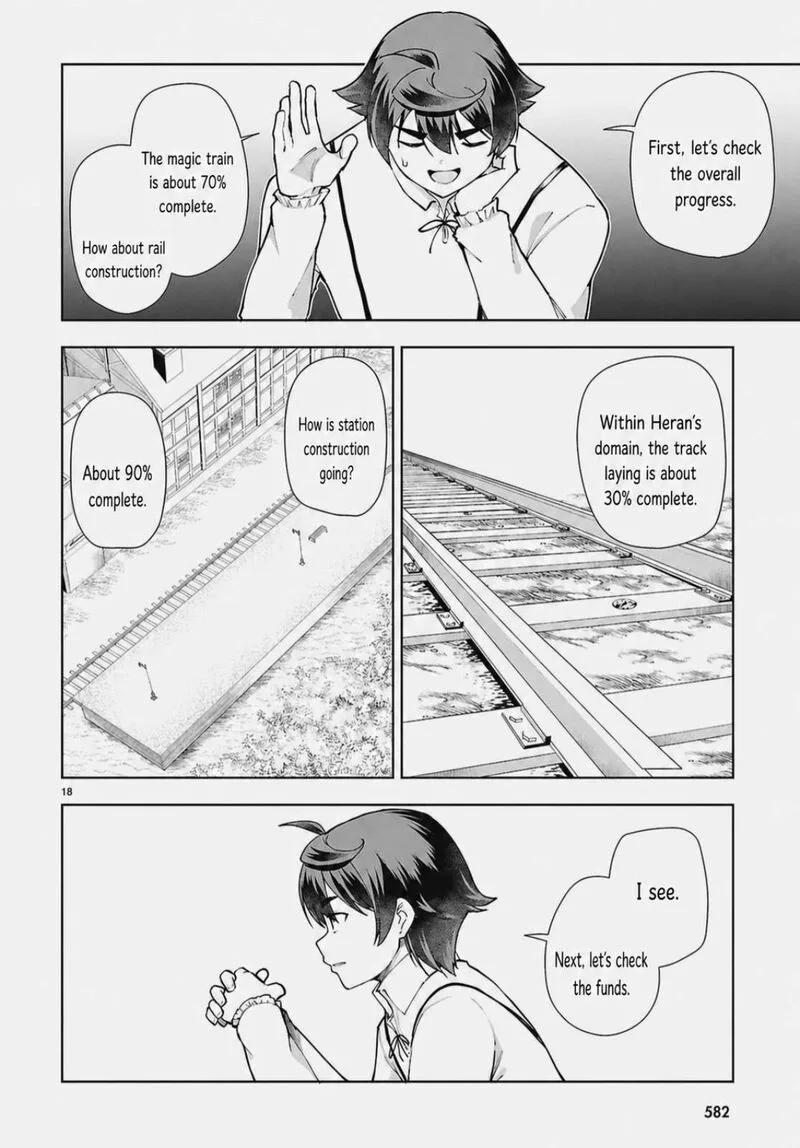 Botsuraku Youtei Nanode, Kajishokunin wo Mezasu Chapter 105 page 18