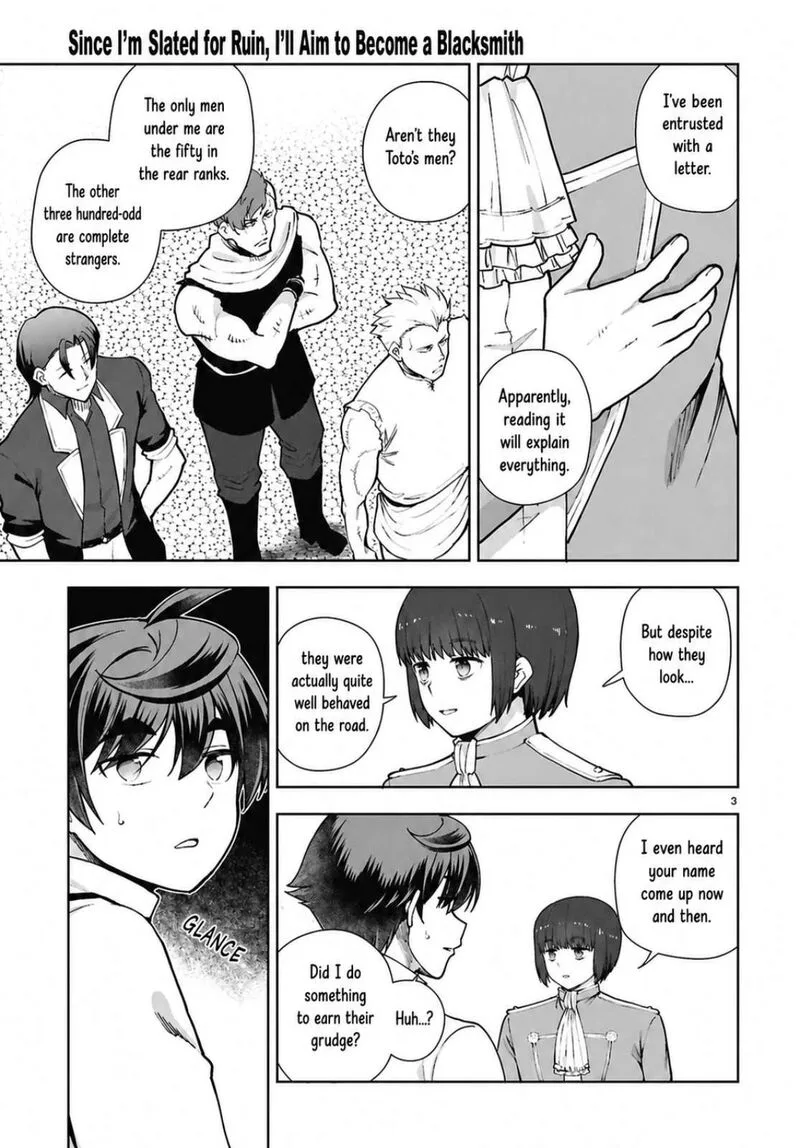 Botsuraku Youtei Nanode, Kajishokunin wo Mezasu Chapter 106 page 3