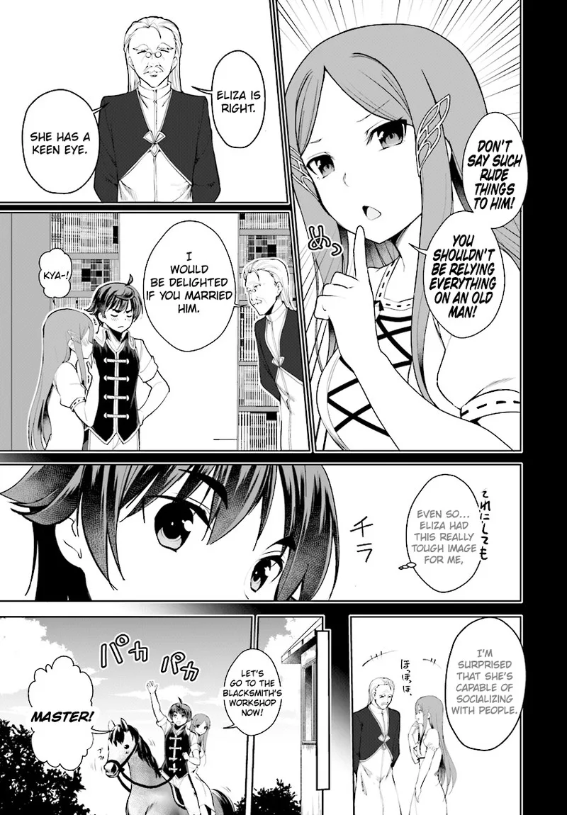 Botsuraku Youtei Nanode, Kajishokunin wo Mezasu Chapter 19 page 9
