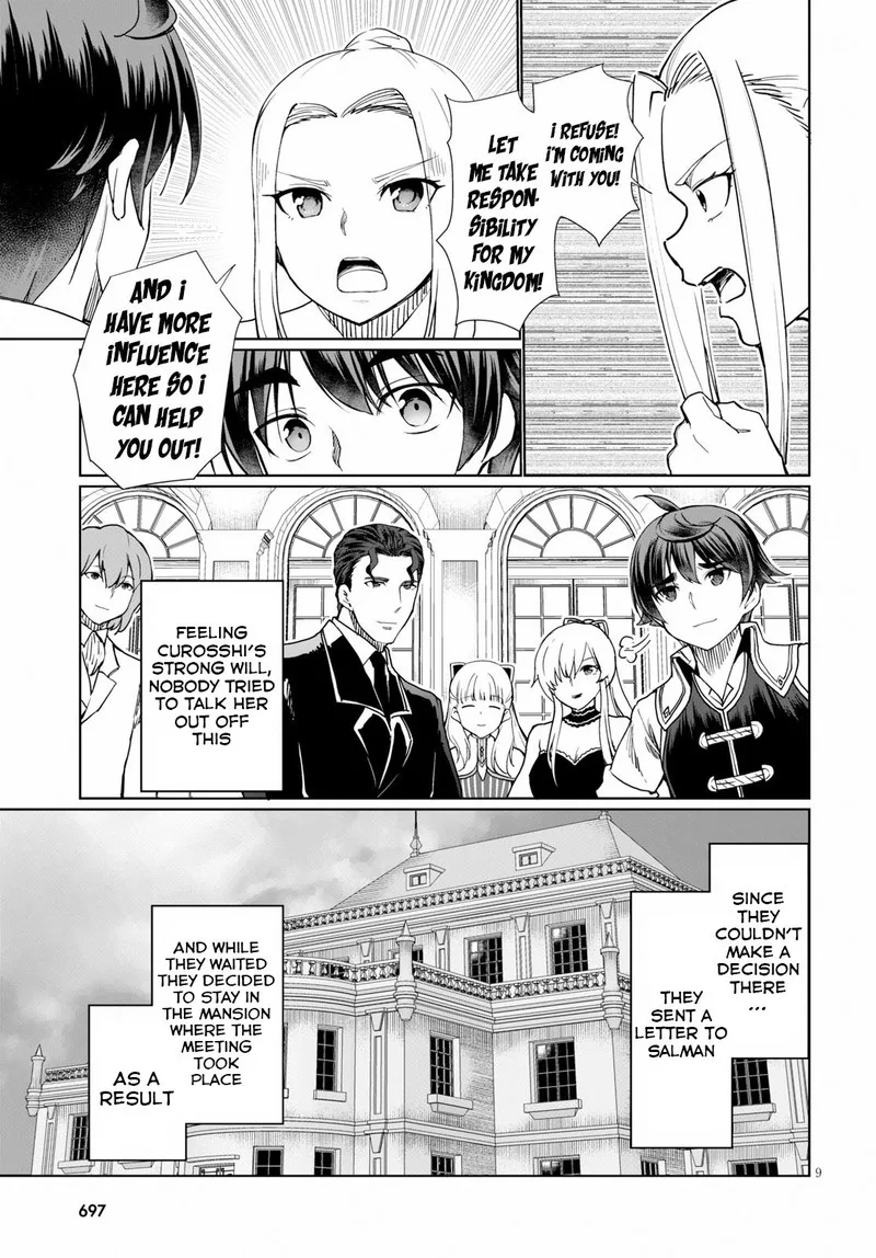 Botsuraku Youtei Nanode, Kajishokunin wo Mezasu Chapter 28 page 9