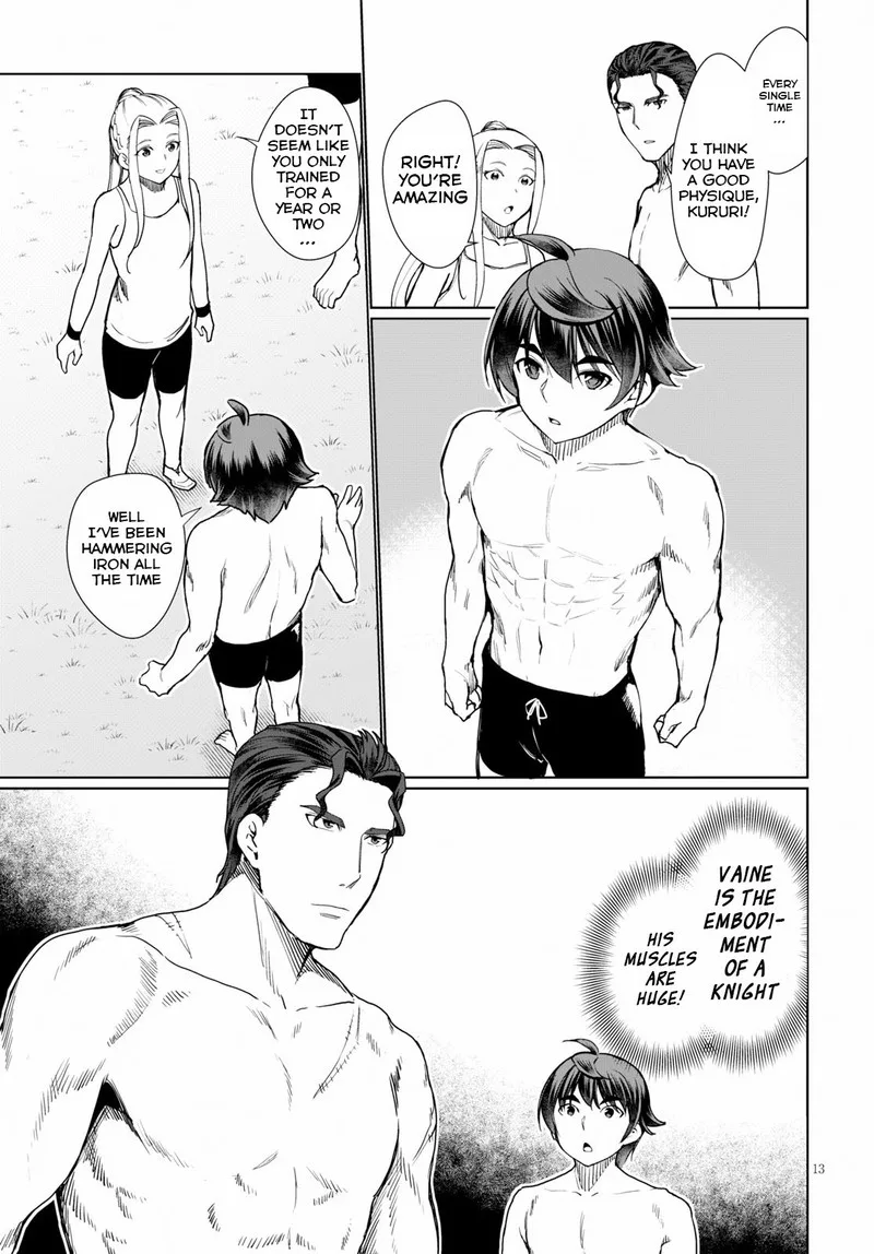 Botsuraku Youtei Nanode, Kajishokunin wo Mezasu Chapter 28 page 13
