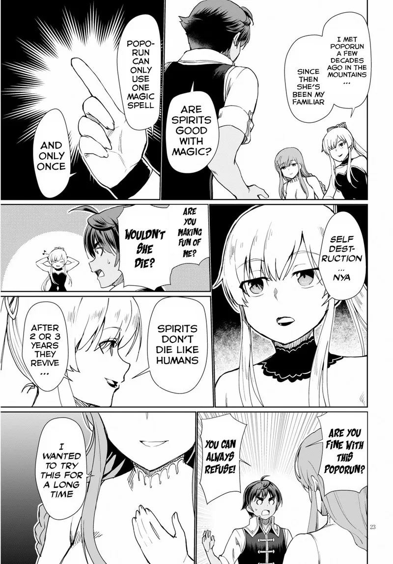 Botsuraku Youtei Nanode, Kajishokunin wo Mezasu Chapter 28 page 23
